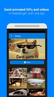Tenor GIF Keyboard 2.1.76. Скриншот 1