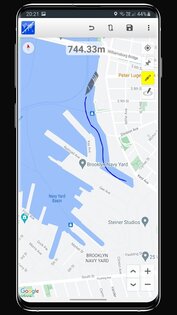 Distance Calculator – измерение расстояния по карте 1.64. Скриншот 2