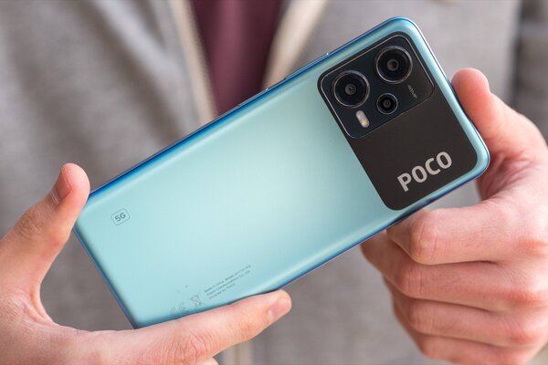 Рейтинг лучших смартфонов до 20 000 рублей: какой купить в апреле 2023 — 2. Xiaomi POCO X5 (6/128 ГБ). 1