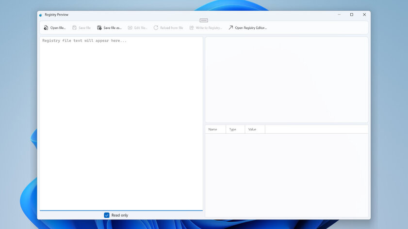 Пользователи Windows 10 и Windows 11 получат удобную утилиту для работы с реестром — Registry Preview