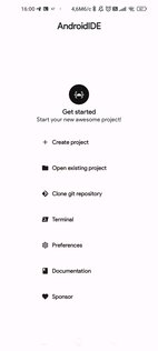 AndroidIDE 2.7.1-beta. Скриншот 2