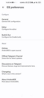 AndroidIDE 2.7.1-beta. Скриншот 3