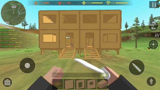 Zombie Hunter: Pixel Survival 1.86. Скриншот 1