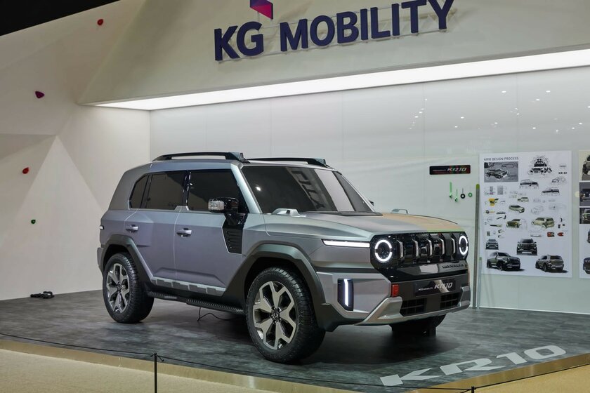SsangYong представила сразу пять автомобилей и сменила название