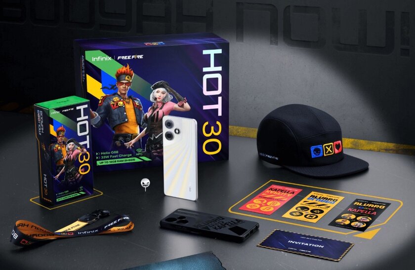 Представлен недорогой смартфон Infinix HOT 30: есть версия для поклонников игры Free Fire
