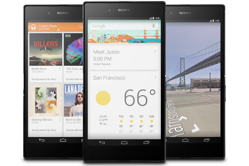 SONY Xperia Z Ultra Google Play Edition представлен официально