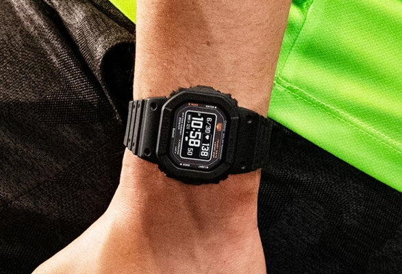 Представлены смарт-часы Casio G-Shock G-SQUAD DW-H5600 с технологией Polar и корпусом из биопластика