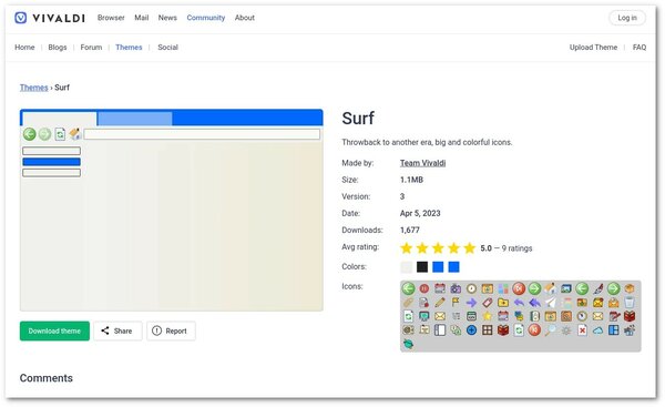 Вышел Vivaldi 6.0 с пространствами — аналогом рабочих столов