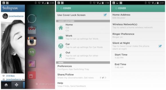 Cover Smart Lockscreen — создайте собственный "умный" экран блокировки