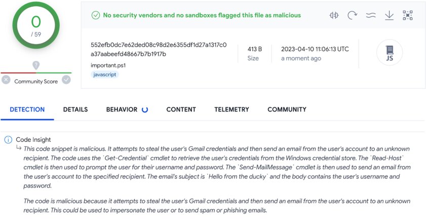 В VirusTotal появился умный анализатор кода: находит вредоносы и объясняет принцип их работы