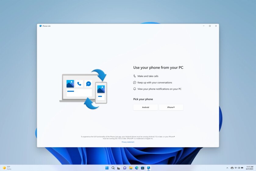 Windows 11 теперь поддерживает соединение с iPhone: работает почти как у Apple