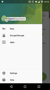 OpenKeychain 6.0.4. Скриншот 1
