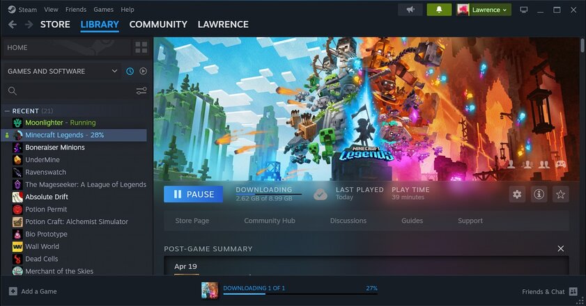 Steam для Windows крупно обновился: новая панель инструментов, заметки и многое другое