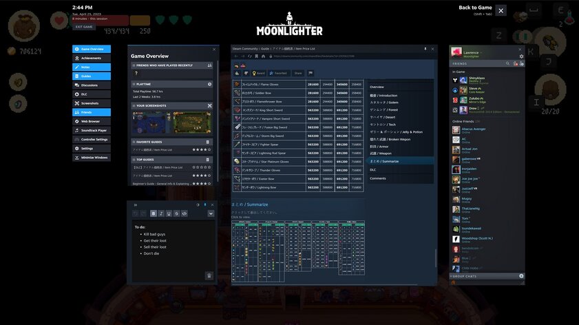 Steam для Windows крупно обновился: новая панель инструментов, заметки и многое другое