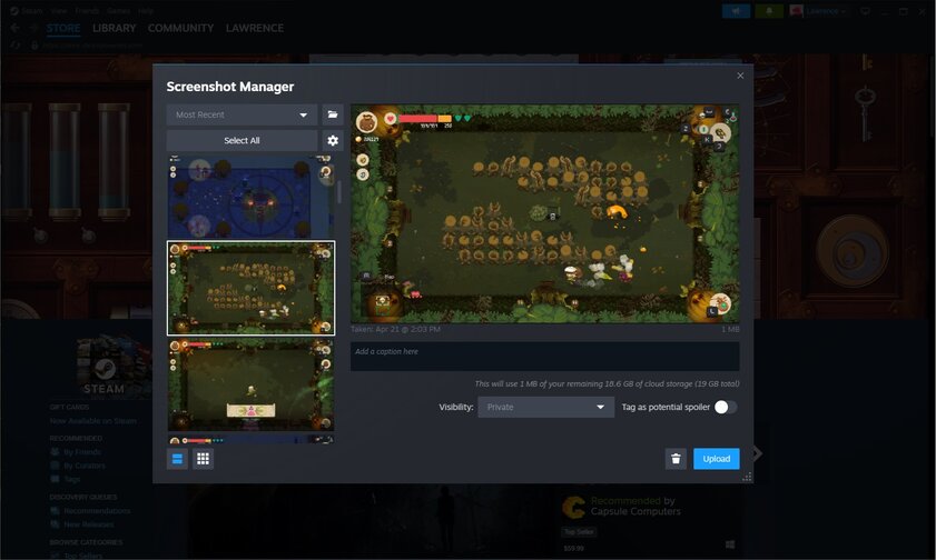 Steam для Windows крупно обновился: новая панель инструментов, заметки и многое другое