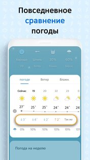 Первая погода с экраном блокировки 5.0.4. Скриншот 1