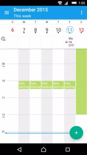 Xperia Календарь 20.4.C.0.31. Скриншот 3
