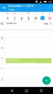 Xperia Календарь 20.4.C.0.31. Скриншот 4
