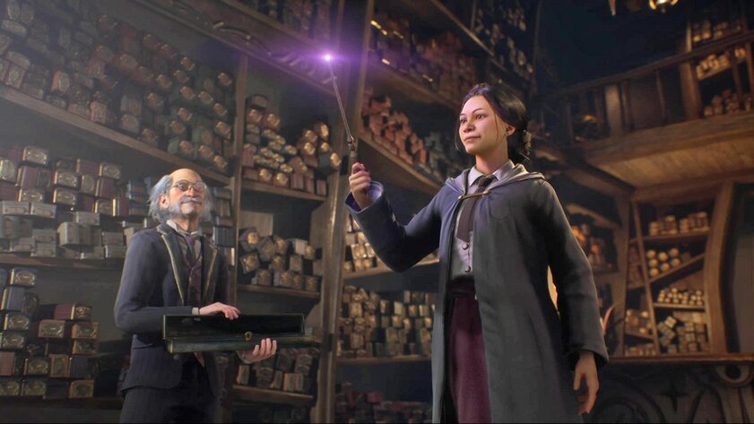 Hogwarts Legacy получила крупный патч: с повышением производительности, но без пауков