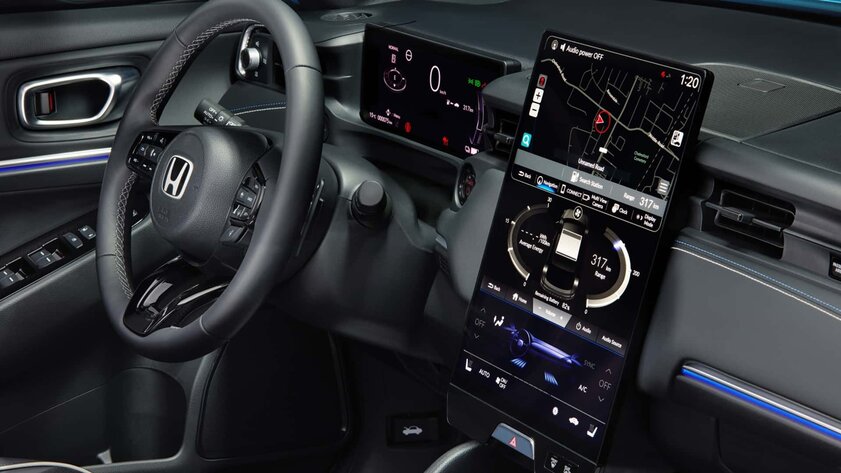 Красивый кроссовер со сложным названием: Honda представила электрический e:Ny1