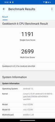Два абсолютно разных смартфона из одной серии: обзор Vivo V27 и V27e — Производительность. 15