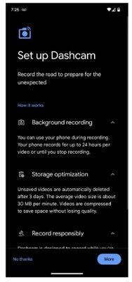 Android-смартфон получится превратить в видеорегистратор: Google готовит специальную функцию