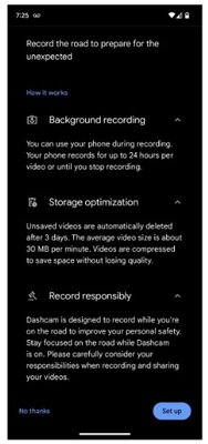 Android-смартфон получится превратить в видеорегистратор: Google готовит специальную функцию