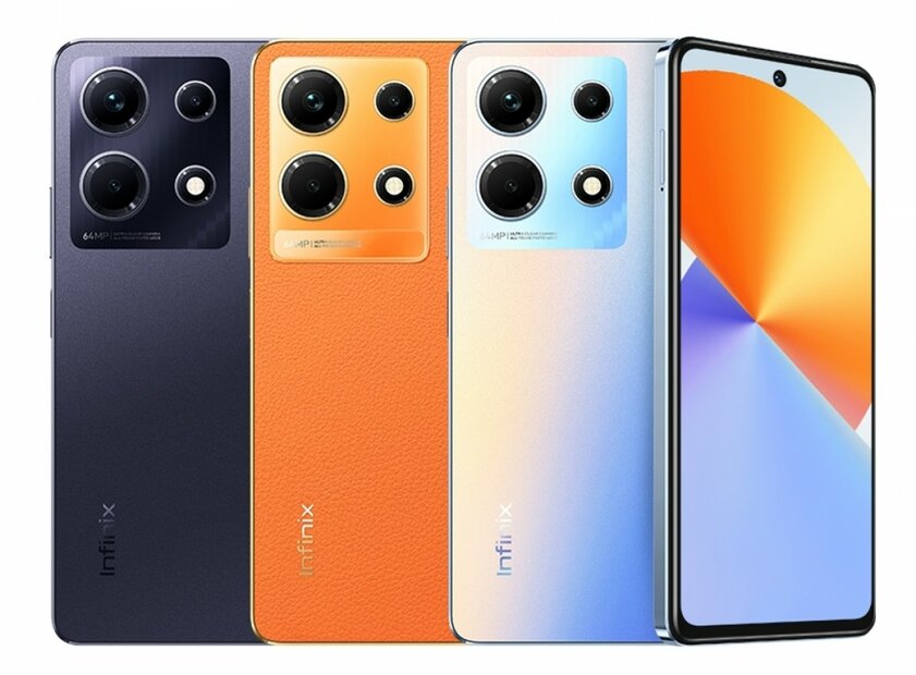 Infinix представила трио недорогих смартфонов Note 30. В одном есть беспроводная зарядка