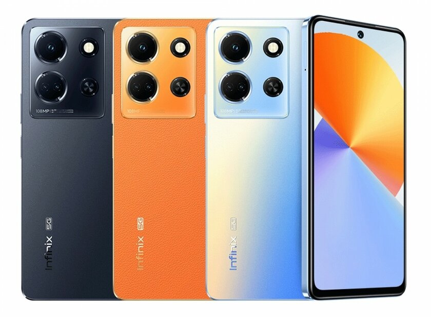 Infinix представила трио недорогих смартфонов Note 30. В одном есть беспроводная зарядка