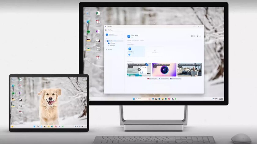 Microsoft работает над функцией переноса рабочего стола, панели задач и приложений на новый ПК