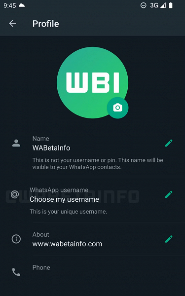 По стопам Telegram: в WhatsApp* могут появиться псевдонимы
