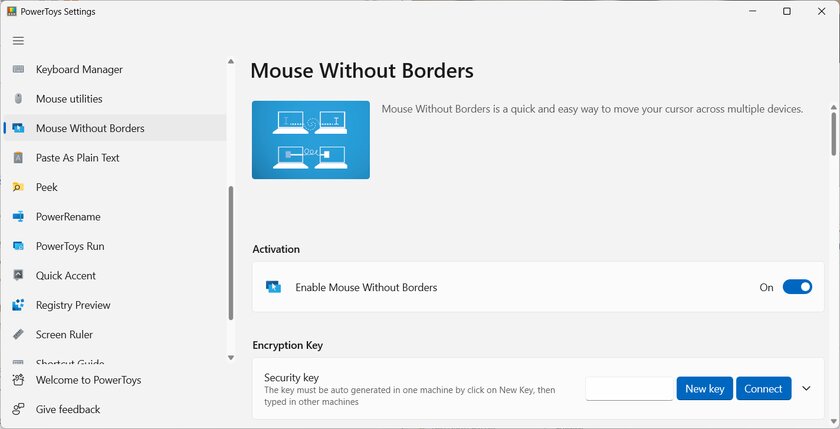 Вышло обновление инструментов PowerToys: можно управлять несколькими ПК одной мышкой и клавиатурой
