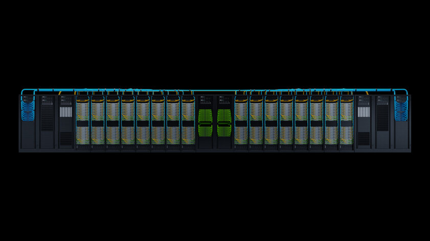 NVIDIA представила суперкомпьютер DGX GH200 для генеративного ИИ мощностью 1 Эфлопс