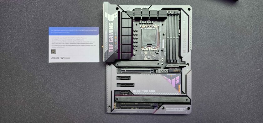 ASUS показала видеокарту без разъёма питания: она будет дороже обычной