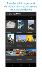 Imaging Edge Mobile 7.8.2. Скриншот 1