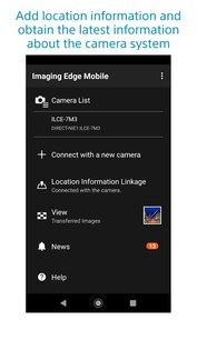 Imaging Edge Mobile 7.8.2. Скриншот 4