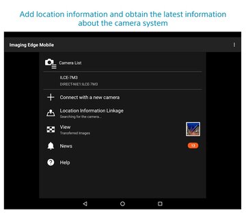 Imaging Edge Mobile 7.8.2. Скриншот 7