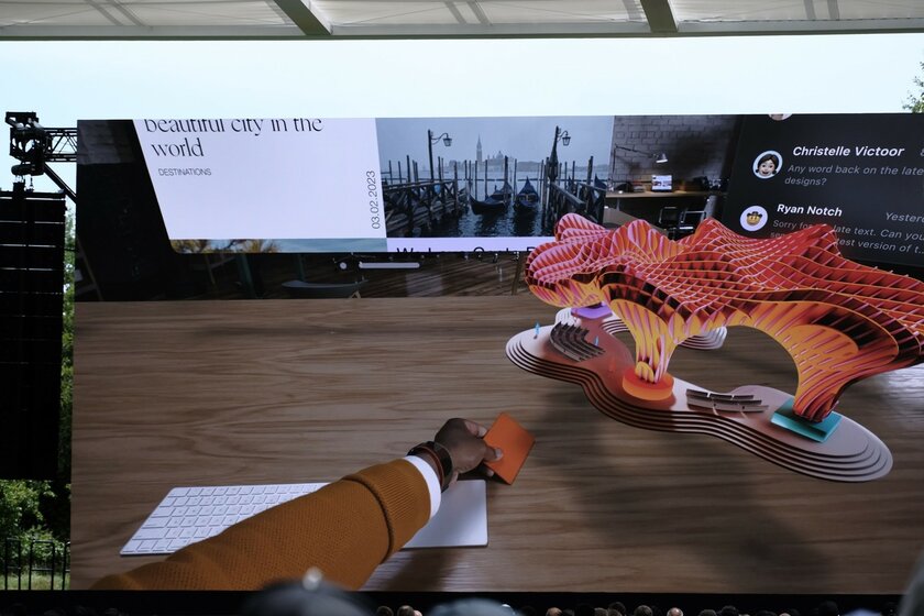 Apple представила очки смешанной реальности Vision Pro. Это компьютер на голове
