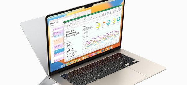 Apple представила 15-дюймовый MacBook Air в необычных расцветках