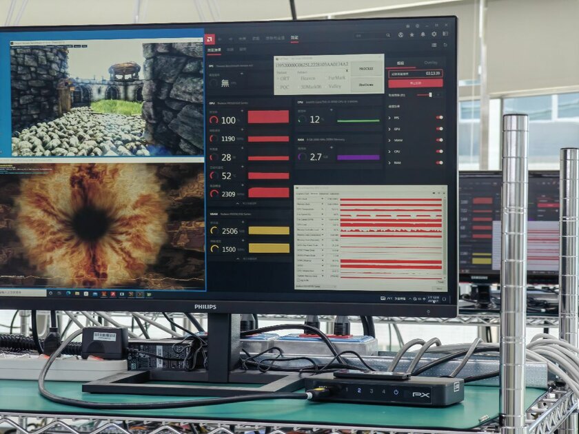 Как делают видеокарты: от печатной платы до готового решения — Финальное испытание. 9