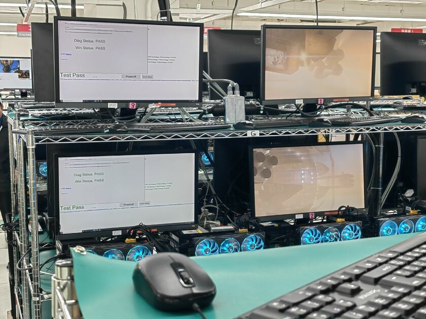 Как делают видеокарты: от печатной платы до готового решения — Финальное испытание. 10