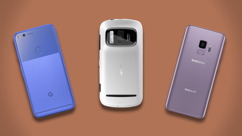 От Nokia 808 PureView до Pixel и Samsung: какие камерофоны и как изменили мобильную съёмку