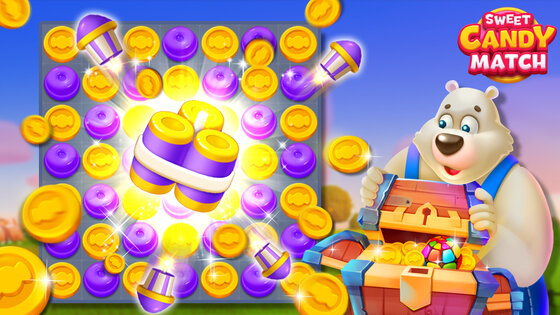 Sweet Candy Match 2.7.0. Скриншот 6