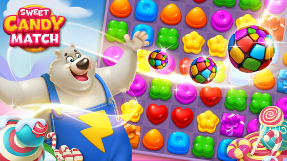 Sweet Candy Match 2.7.0. Скриншот 7