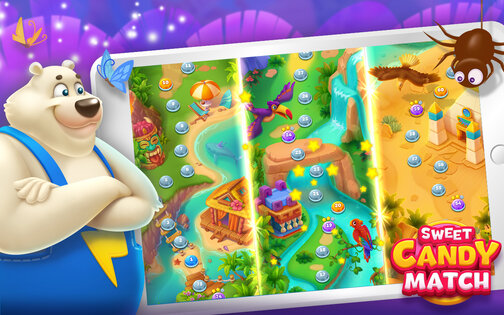 Sweet Candy Match 2.7.0. Скриншот 16
