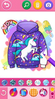 Glitter Dress Coloring 6.8. Скриншот 7