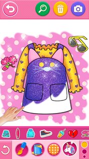 Glitter Dress Coloring 6.8. Скриншот 8