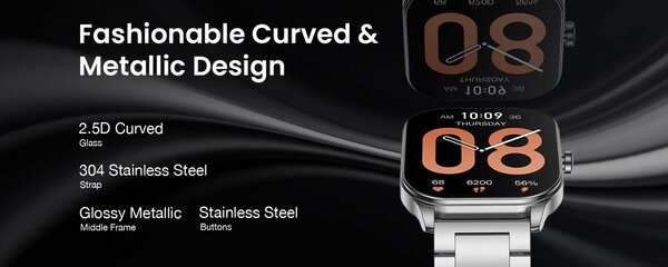 Представлены Amazfit Pop 3S — стильные часы с AMOLED-дисплеем и динамиком. Можно звонить