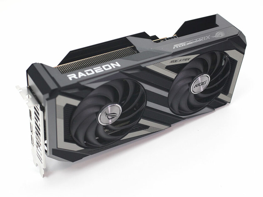 Обзор ASUS ROG Strix Radeon RX 7600 OC: самая тихая, мощная и дорогая — Дизайн корпуса. 4