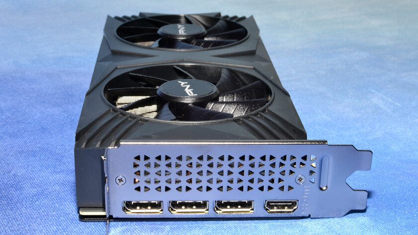 Если бы Xiaomi делала видеокарты: обзор PNY GeForce RTX 4070 Verto Dual — Дизайн корпуса. 2